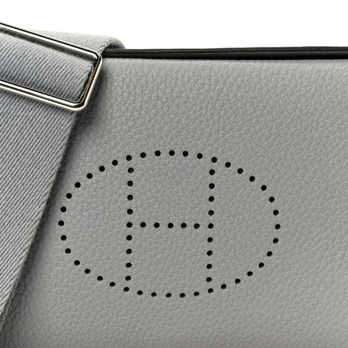 Togo Videpoches Gris Pantin Handbag
