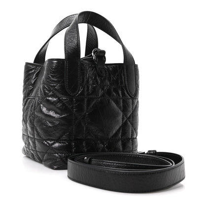Small Calfskin Tote Bag - Black