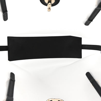 Small Calfskin Handbag - Black