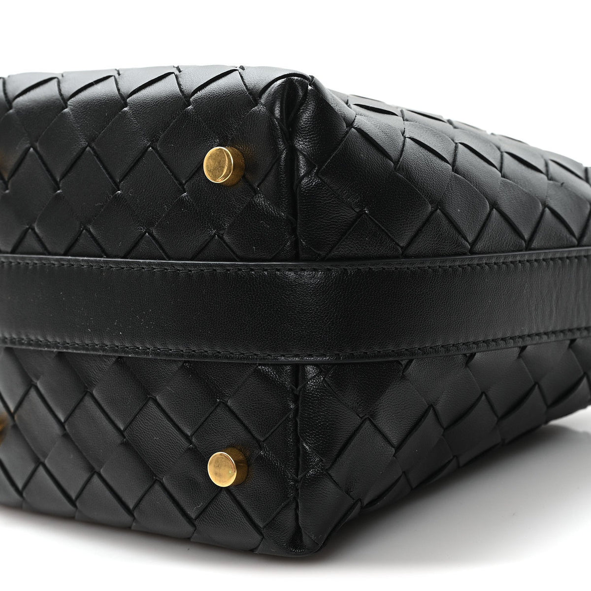 Calfskin Nappa Handbag - Black