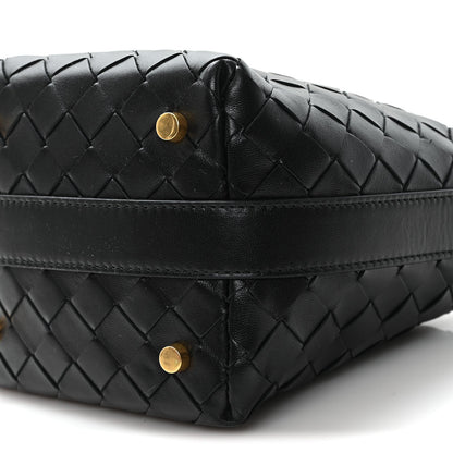 Calfskin Nappa Handbag - Black
