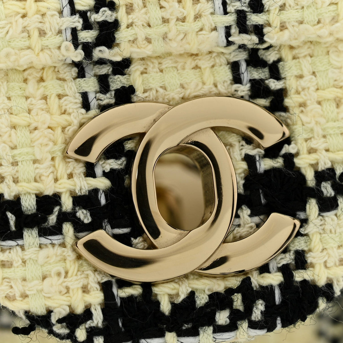 Mini Quilted Flap Shoulder Bag - Tan