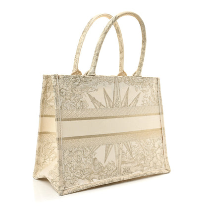 Medium Canvas Tote Bag - Red