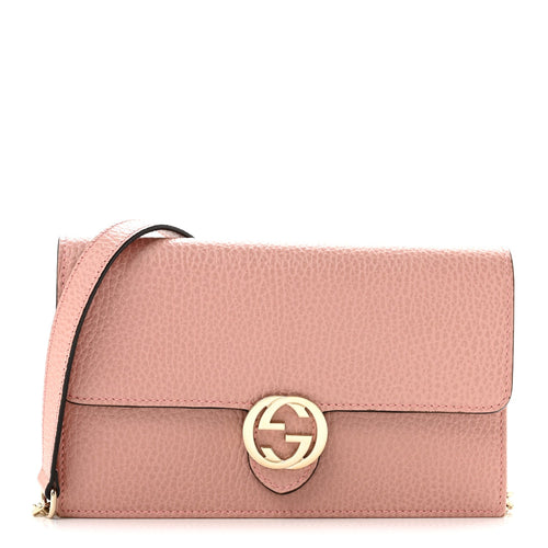 Calfskin Wallet Bag - Pink
