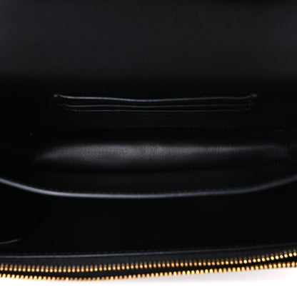 Mini Lambskin Handbag - Black
