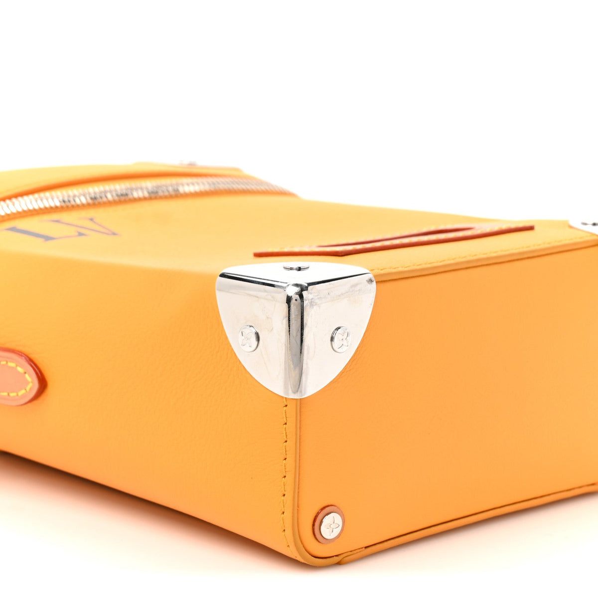Calfskin Travel Bag - Yellow
