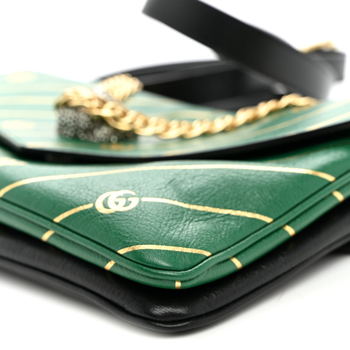 Medium Calfskin Shoulder Bag - Green