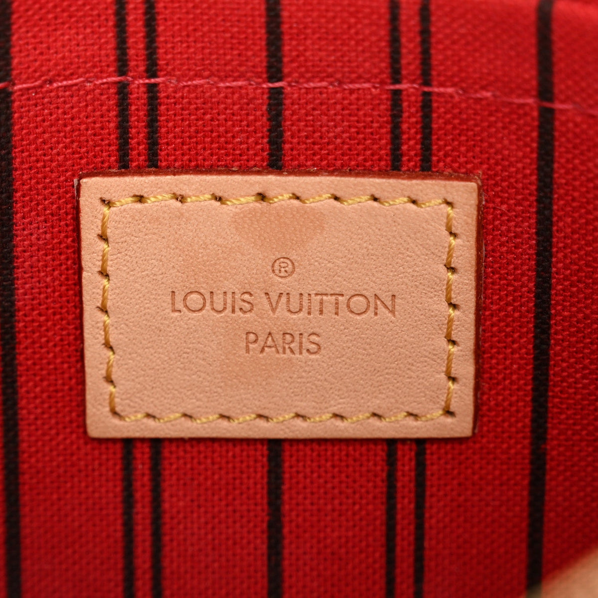 Monogram Neverfull Mm Gm Pochette Cherry Handbag