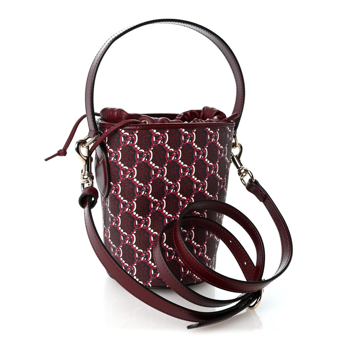 Mini Bucket Bag - Red