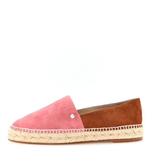 Suede Goatskin Joven Espadrilles Rose De Venise Gold