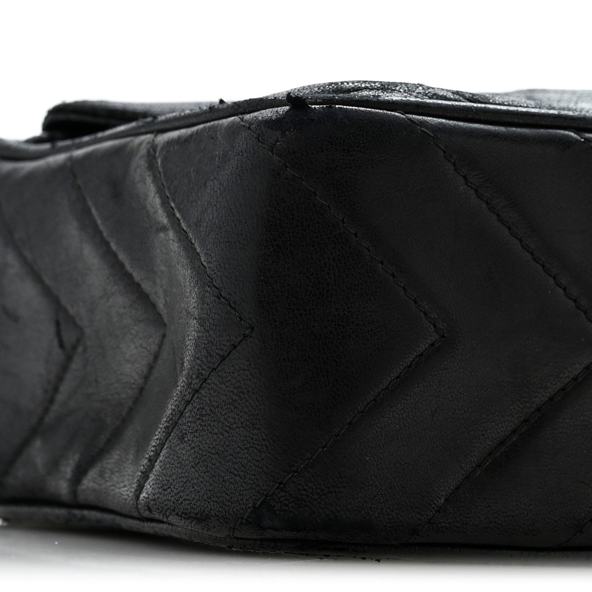 Quilted Lambskin Handbag - Black