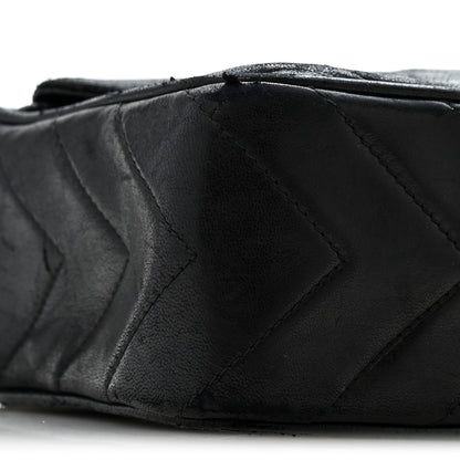 Quilted Lambskin Handbag - Black
