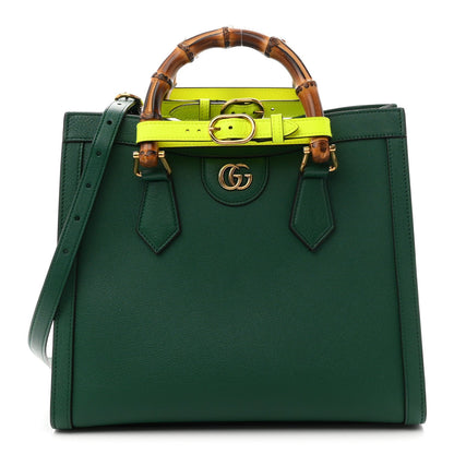 Small Calfskin Tote Bag - Green