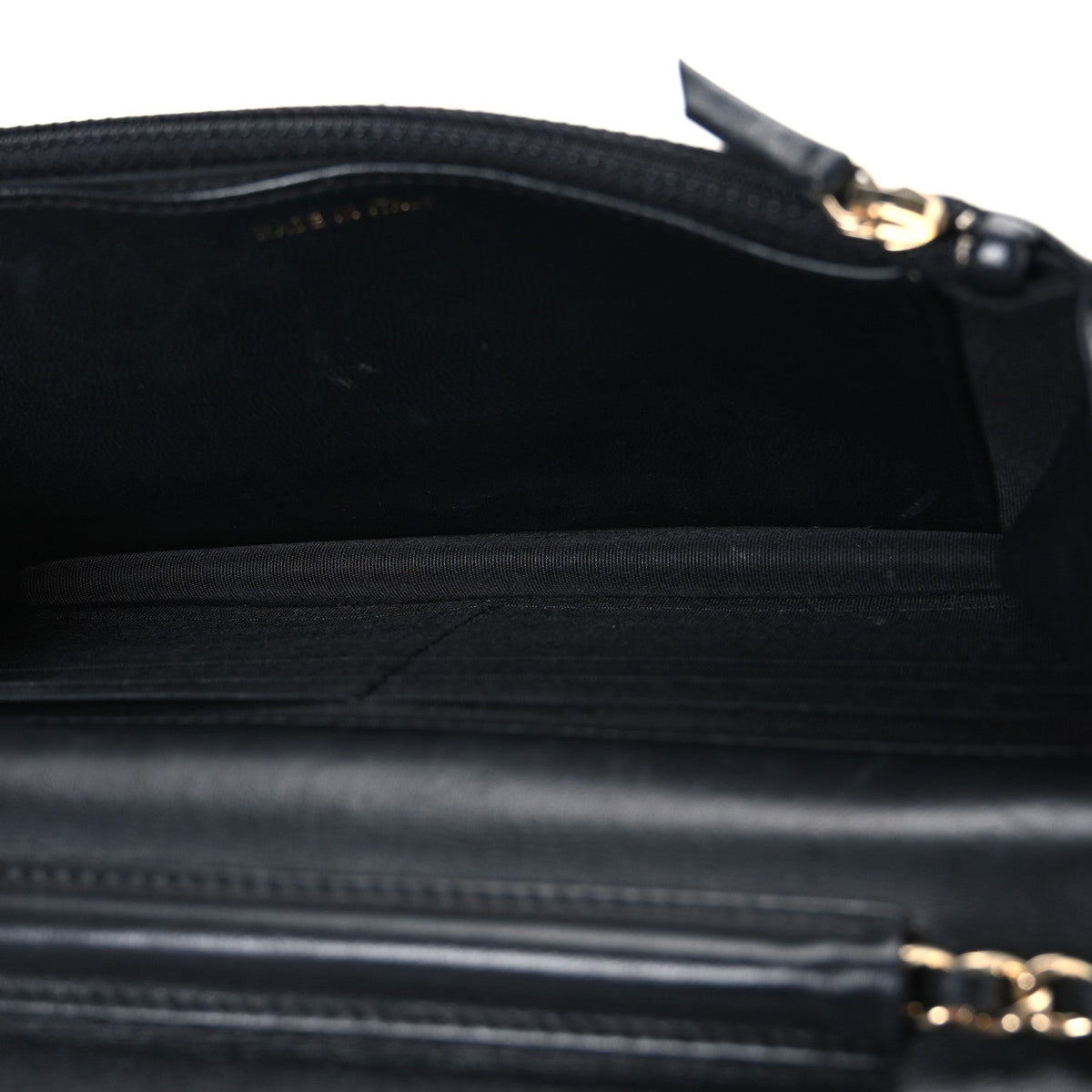 Lambskin Wallet Bag - Black