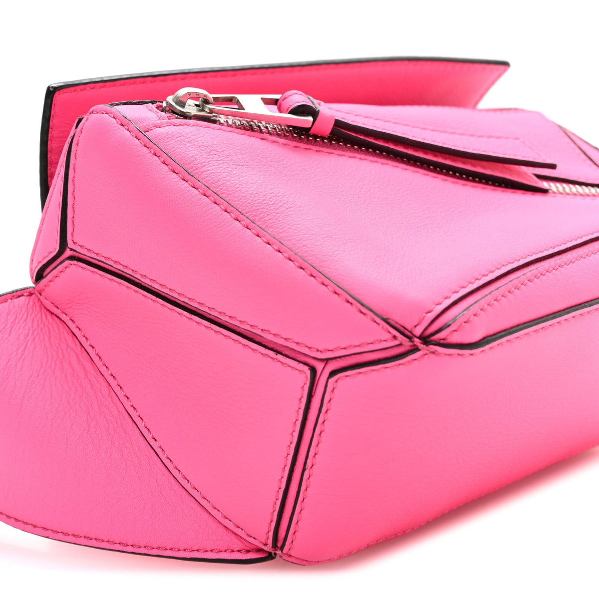 Mini Calfskin Handbag - Pink