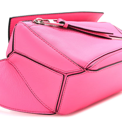 Mini Calfskin Handbag - Pink