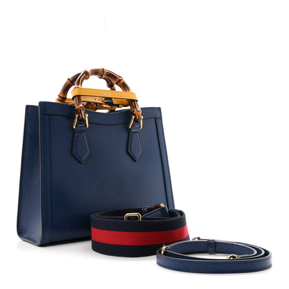 Small Calfskin Tote Bag - Red