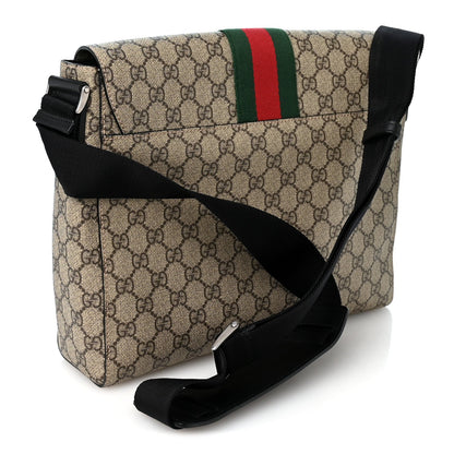 Flap Shoulder Bag - Black