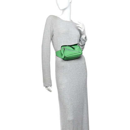Mini Calfskin Handbag - Green