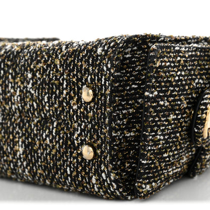 Mini Quilted Handbag - Black