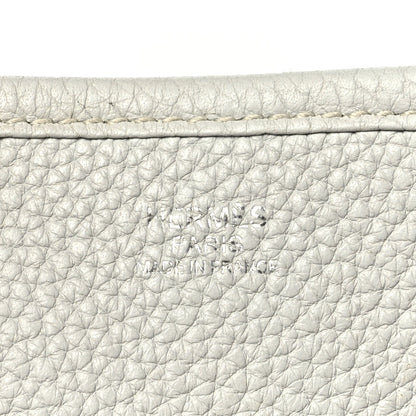 Taurillon Clemence Evelyne Iii Pm Gris P Handbag