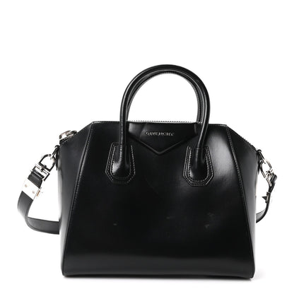 Small Calfskin Handbag - Black