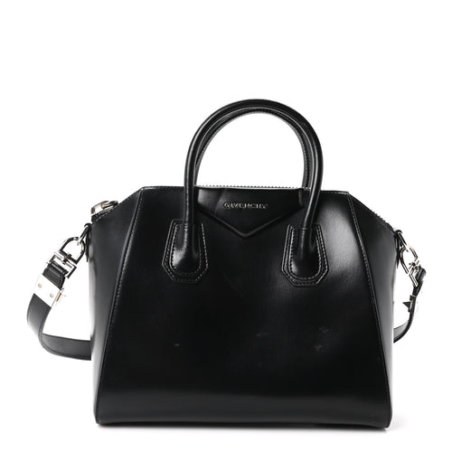 Small Calfskin Handbag - Black