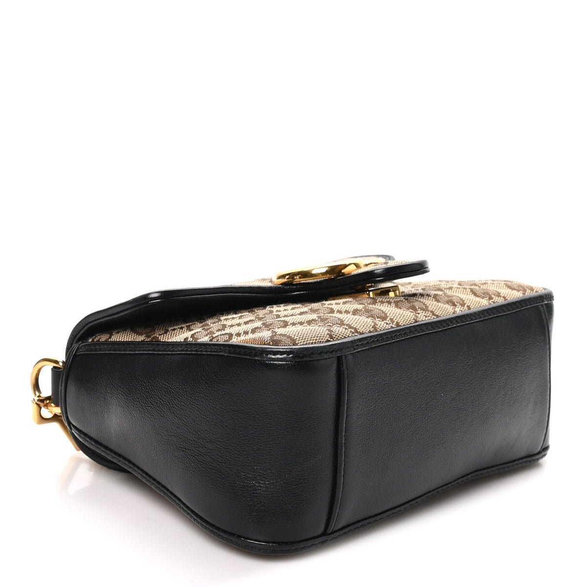 Mini Calfskin Shoulder Bag - Beige