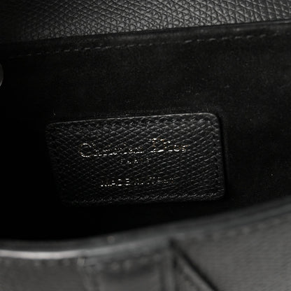 Mini Calfskin Handbag - Black