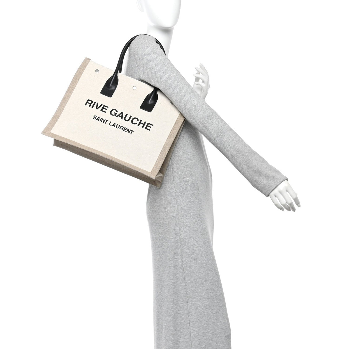 Small Calfskin Tote Bag - White