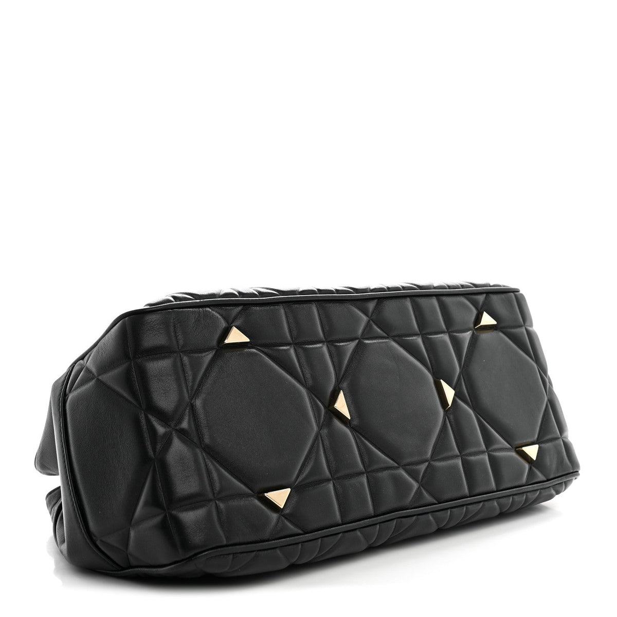 Large Calfskin Handbag - Black