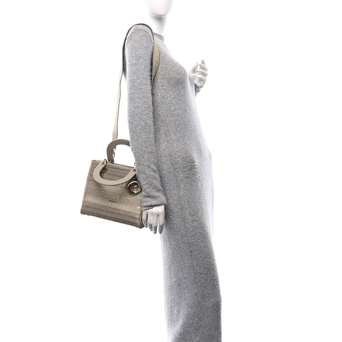 Medium Canvas Handbag - Red