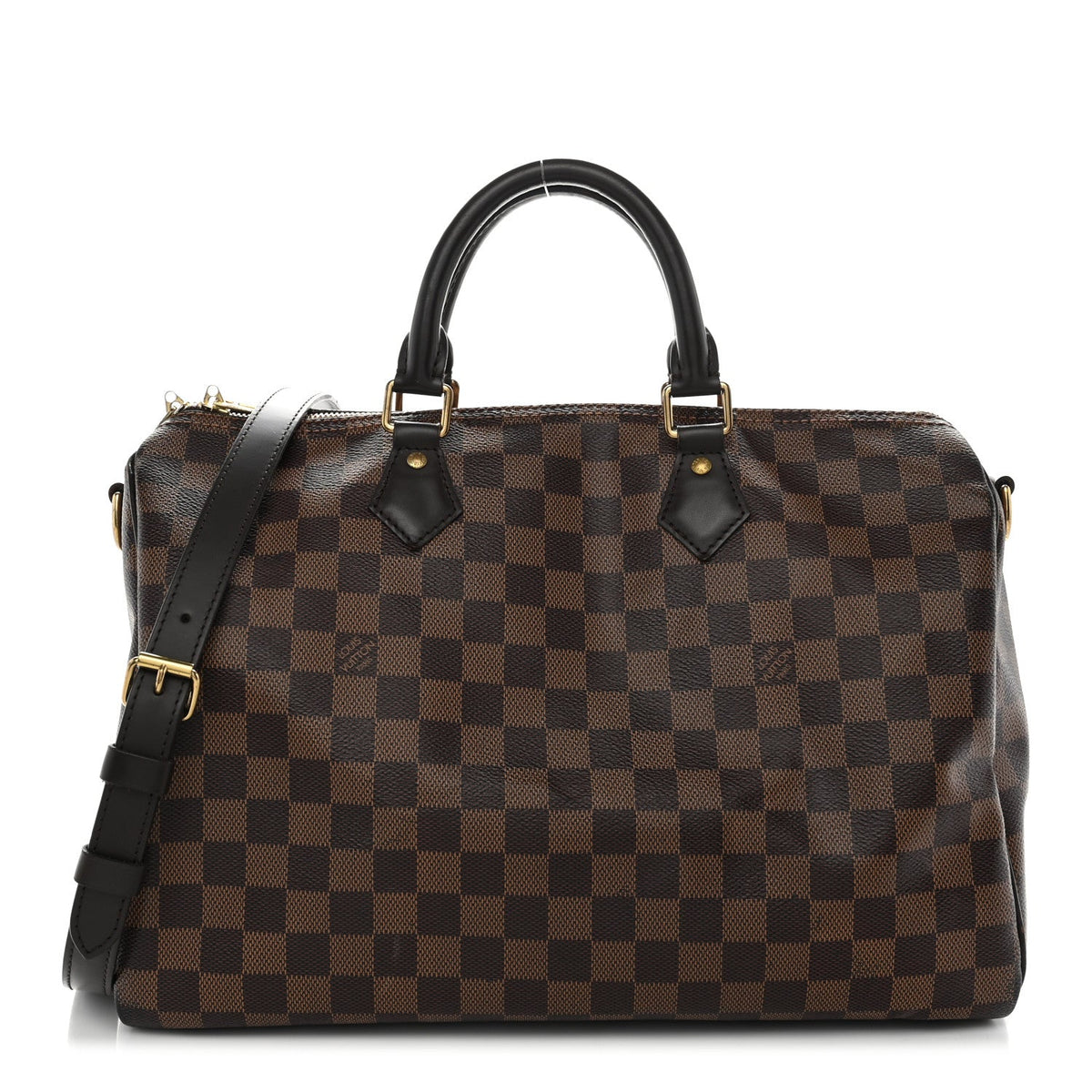 Damier Ebene Speedy Bandouliere 35 Handbag
