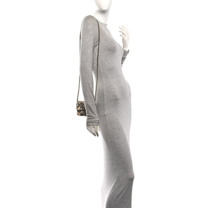 Canvas Clutch Bag - Beige