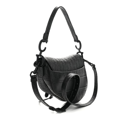 Calfskin Handbag - Black
