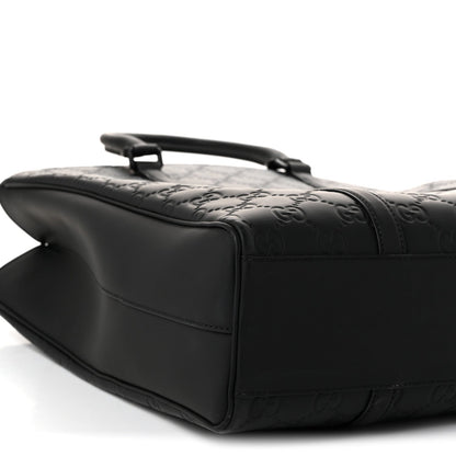 Calfskin Tote Bag - Black