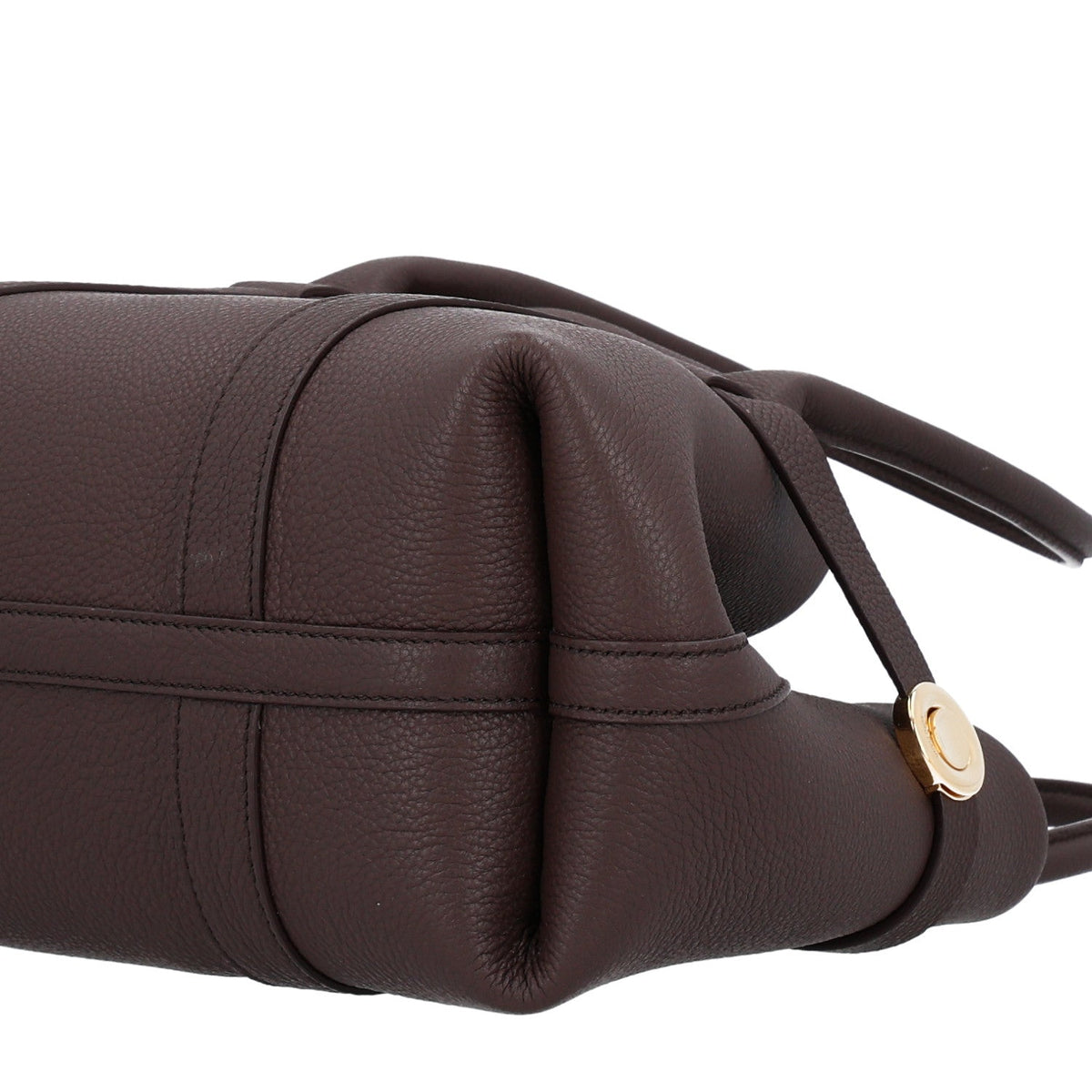 Small Calfskin Tote Bag - Brown