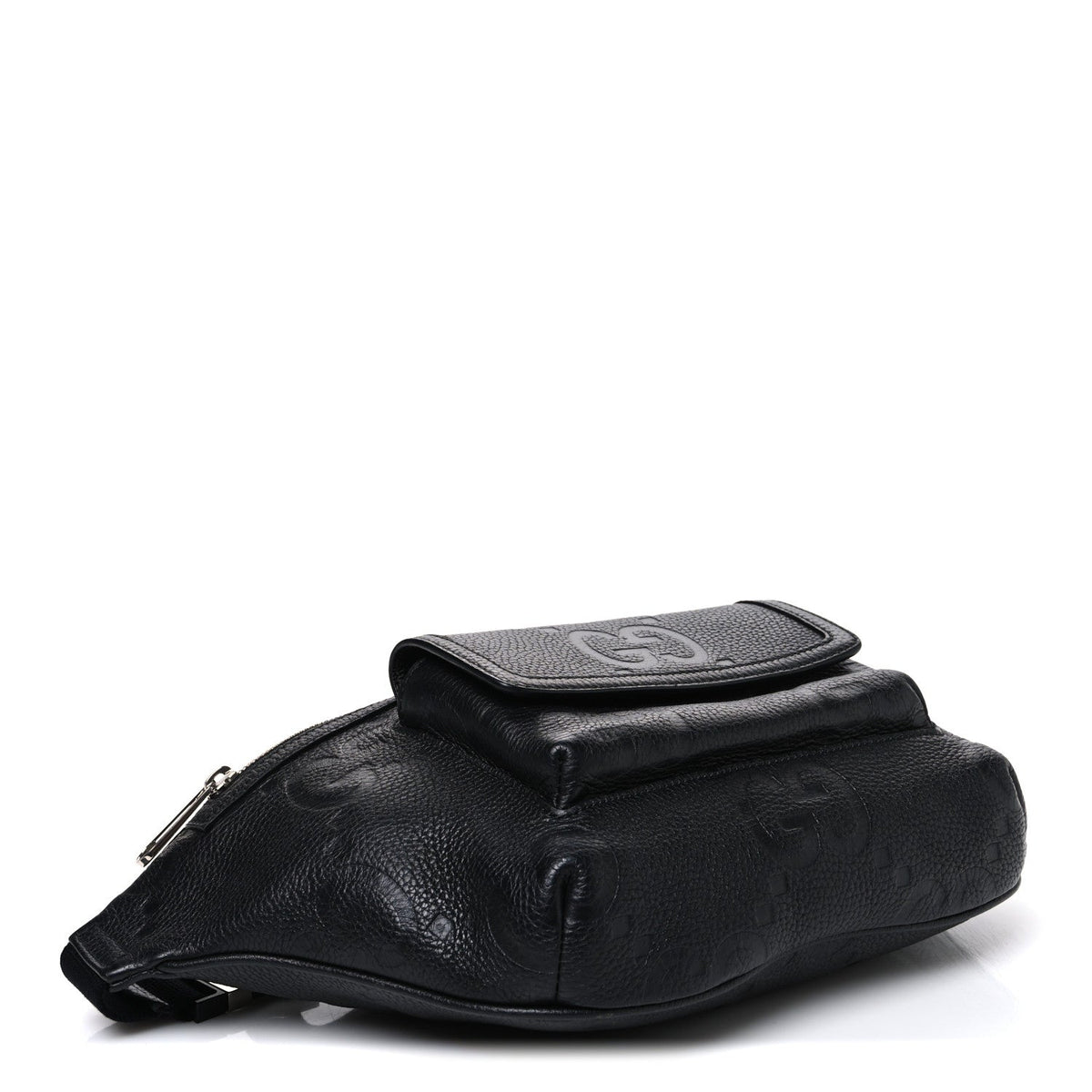Calfskin Belt Bag - Black