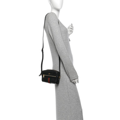 Mini Calfskin Shoulder Bag - Black