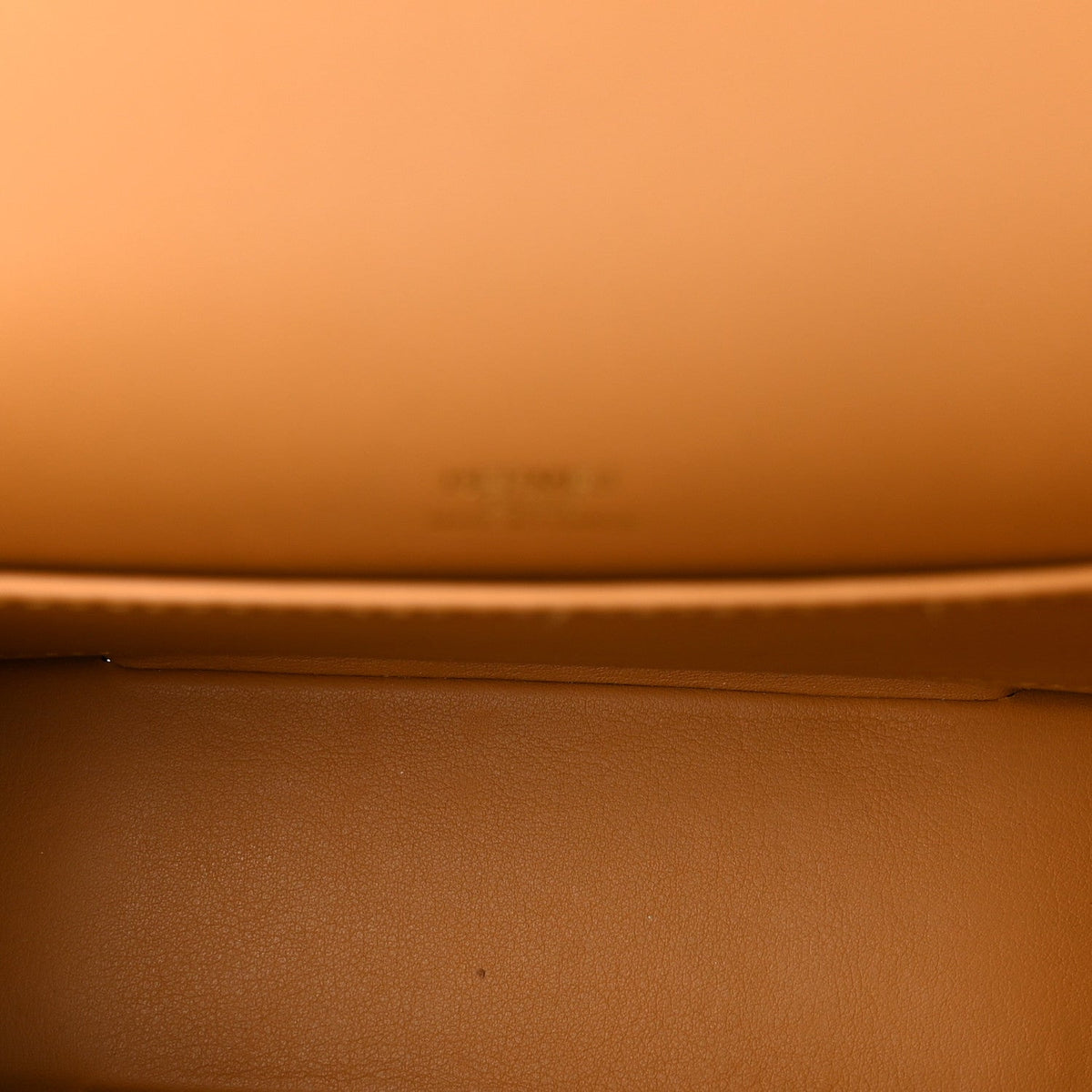 Chevre Mysore Geta Caramel Handbag