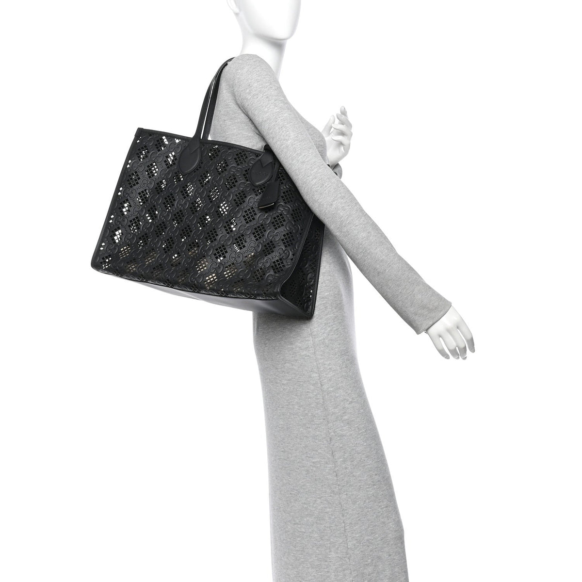 Medium Calfskin Tote Bag - Black