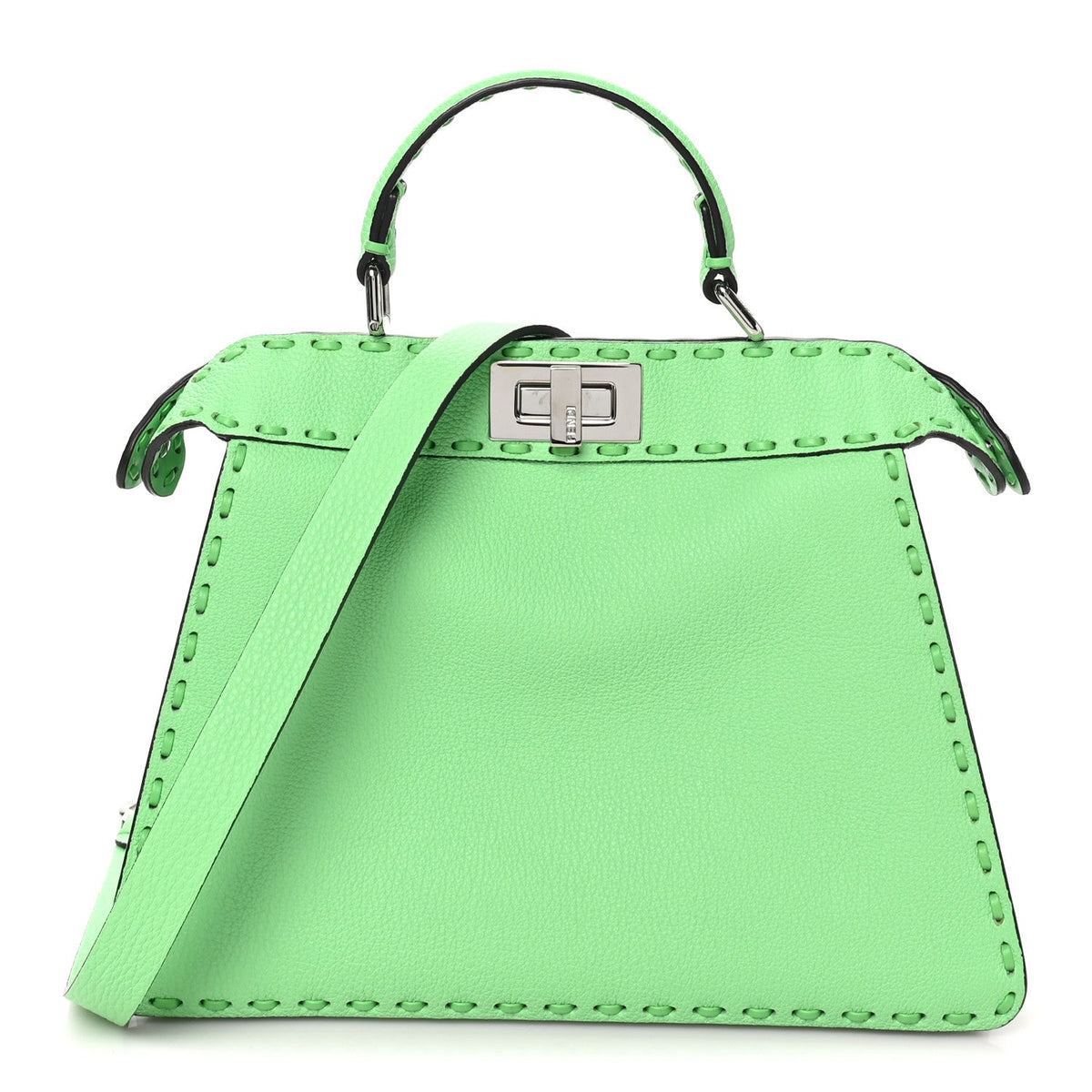 Small Nappa Satchel Bag