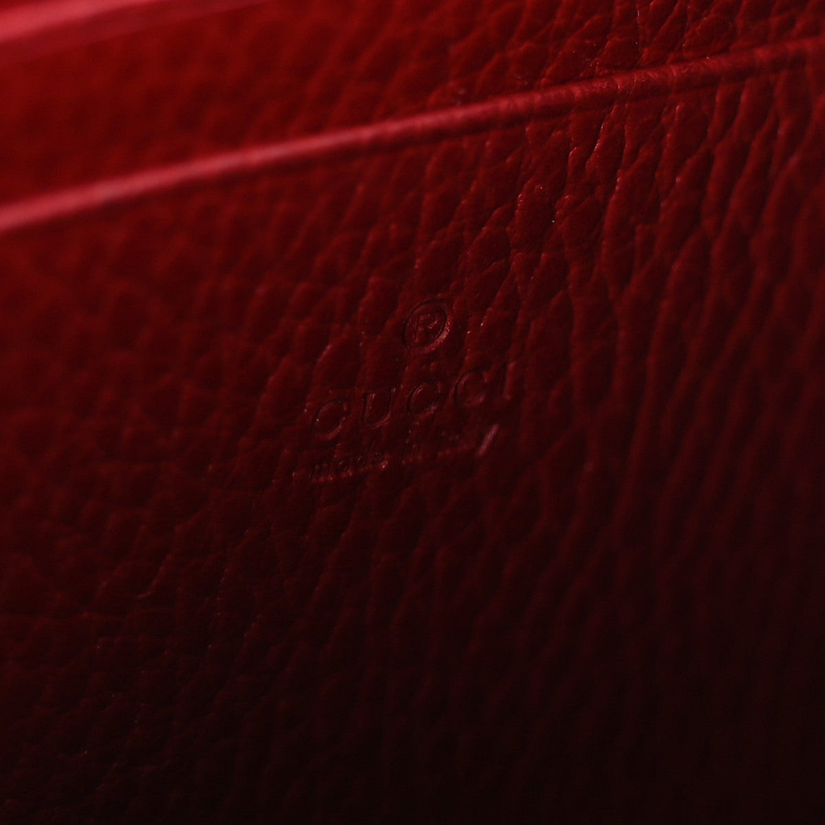 Mini Calfskin Wallet Bag - Red