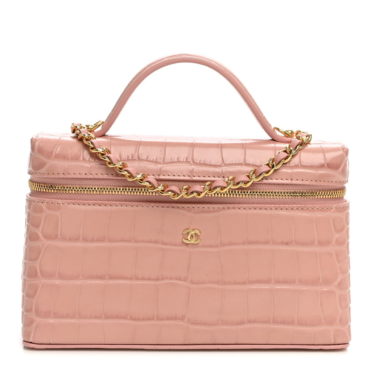 Calfskin Handbag - Pink