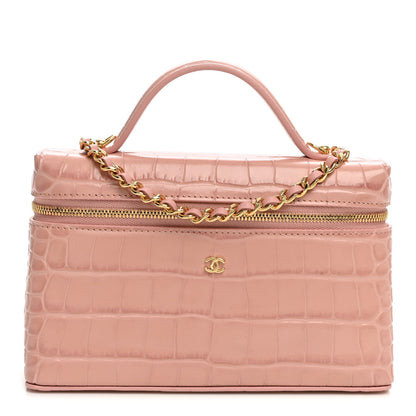 Calfskin Handbag - Pink