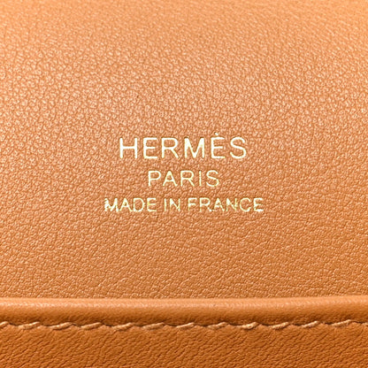 Chevre Mysore Geta Caramel Handbag