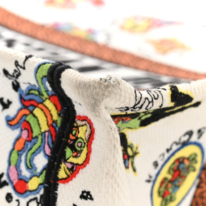 Medium Canvas Tote Bag - Red