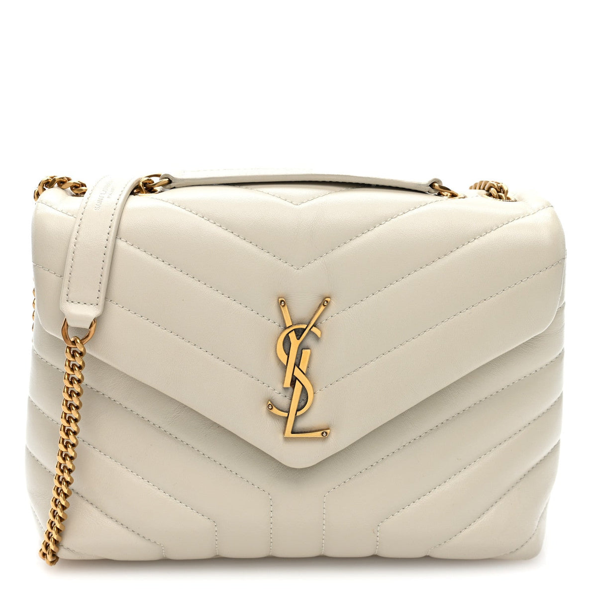 Small Quilted Calfskin Satchel Bag