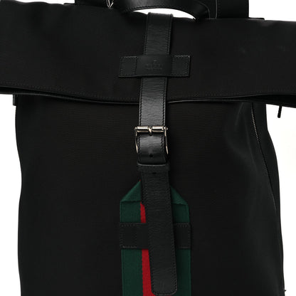 Canvas Backpack - Black