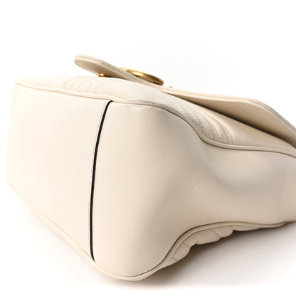 Small Calfskin Shoulder Bag - White